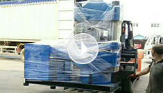 河北辰力集團1500噸壓套機，800噸壓套機發貨視頻