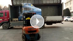 辰力600噸壓套機，32插套機發往上海